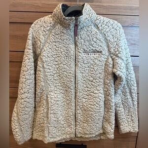 Live Oak Brand Sherpa Fleece Jacket Williamsburg Virginia Size- Small